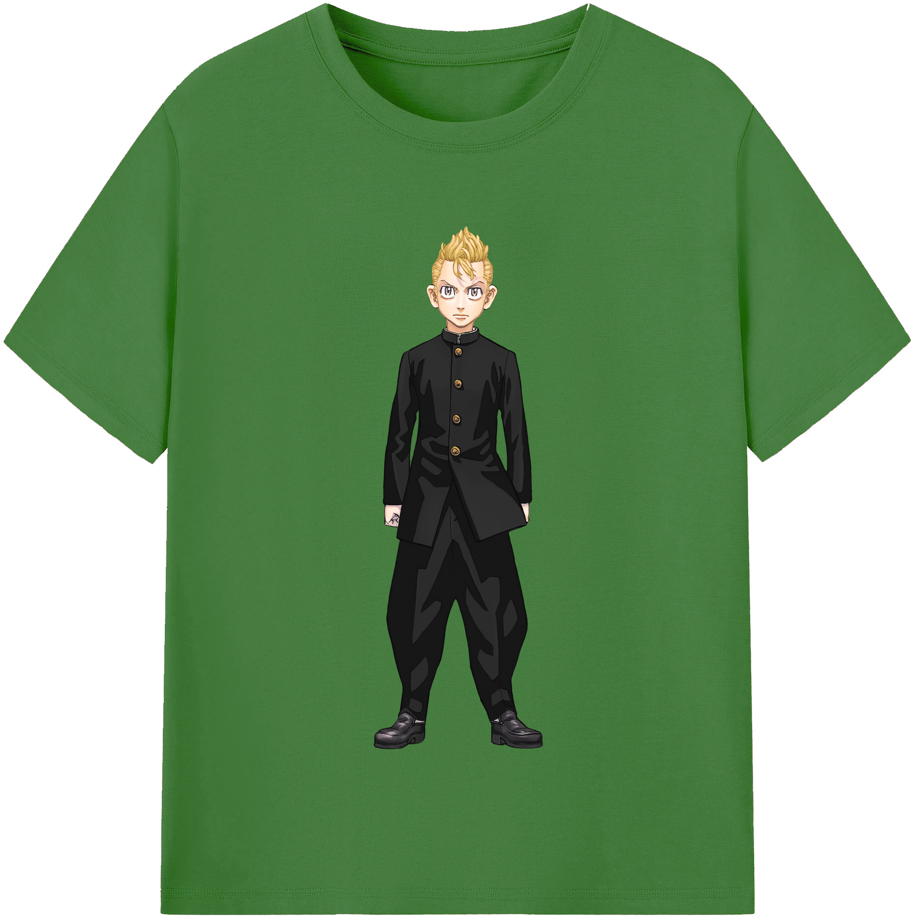 （画像用） 東京リベンジャーズ Tokyo Revengers レディースカジュアルプリントTシャツ（綿100％）